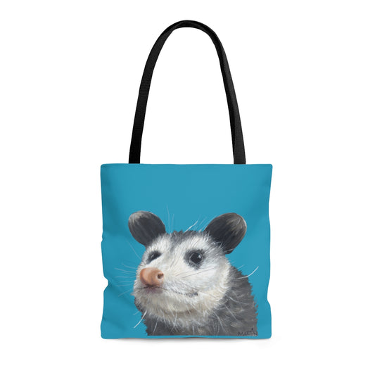 Baby Opossum AOP Tote Bag