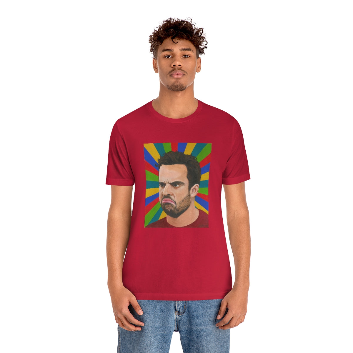 Turtle Face Nick Unisex Jersey Short Sleeve Tee
