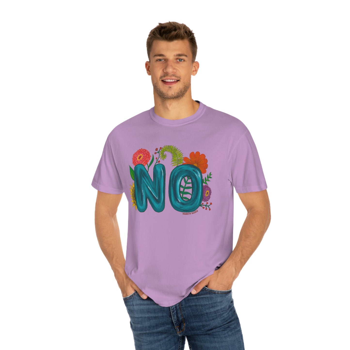'NO" COMFORT COLORS Unisex Garment-Dyed T-shirt