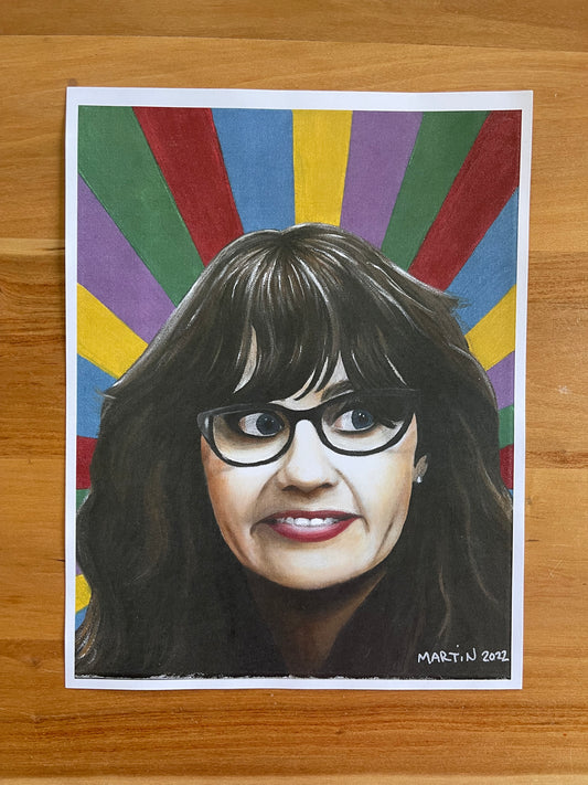 Jessica Day 8.5 x 11" Print - Free Shipping in US