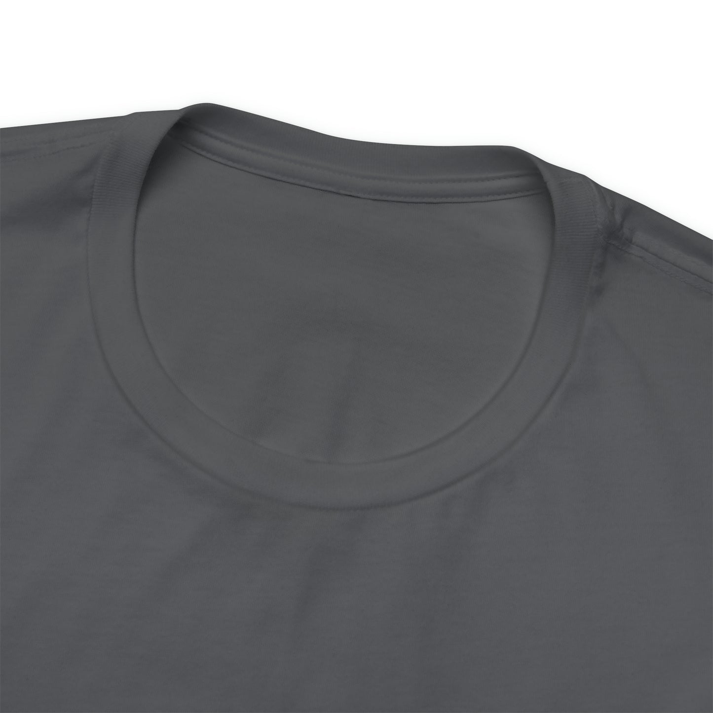 be bright do right with Bad Rabbitt Art Studio logo on back - Unisex Jersey Short Sleeve Tee