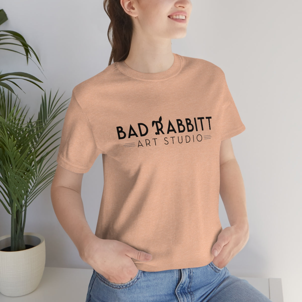 Bad Rabbitt Art Studio Unisex Jersey Short Sleeve Tee