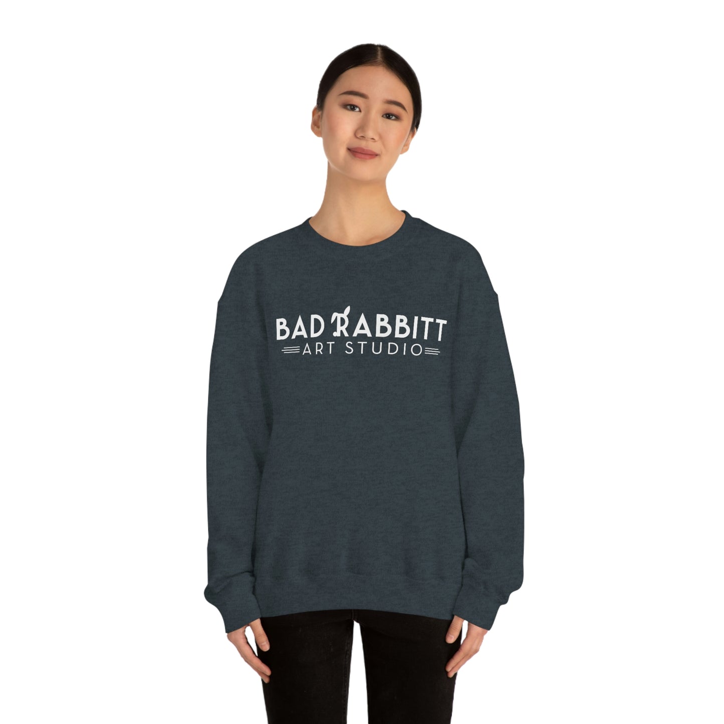 Bad Rabbitt Art Studio Unisex Heavy Blend™ Crewneck Sweatshirt