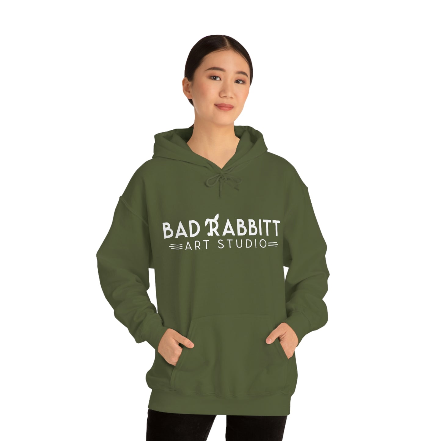 Bad Rabbitt Art Studio Unisex Heavy Blend™ Hooded Sweatshirt