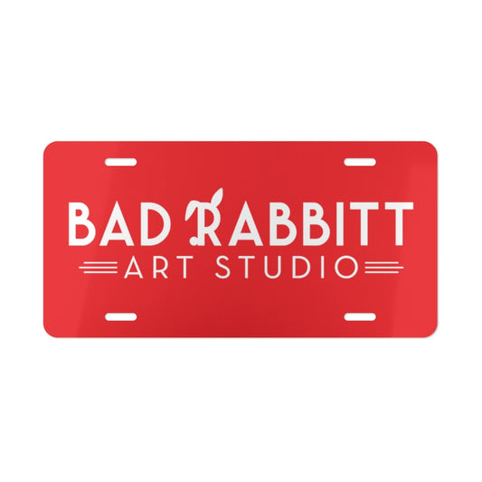 Bad Rabbitt Art Studio Vanity Plate