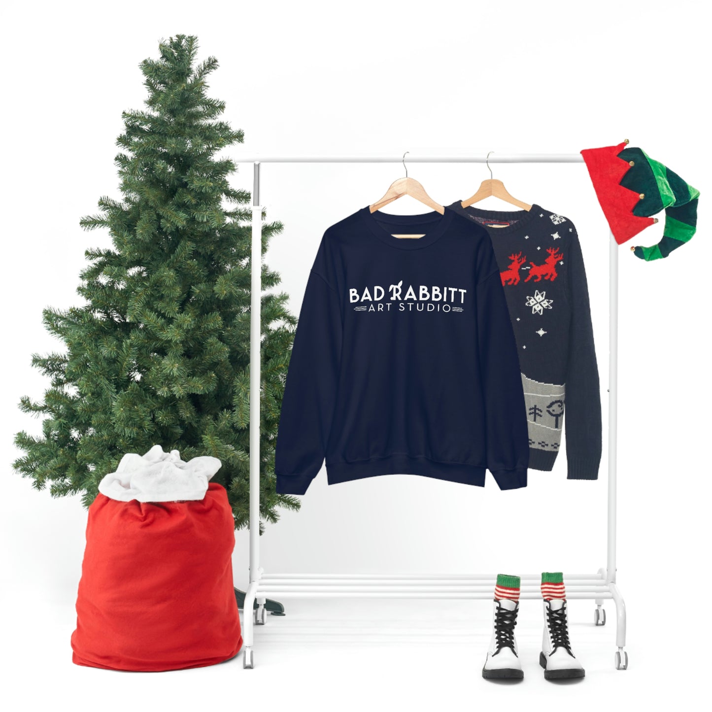 Bad Rabbitt Art Studio Unisex Heavy Blend™ Crewneck Sweatshirt