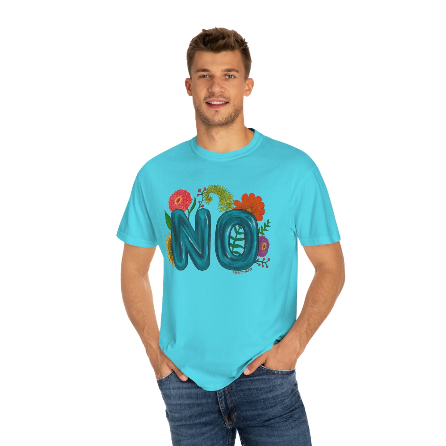 'NO" COMFORT COLORS Unisex Garment-Dyed T-shirt