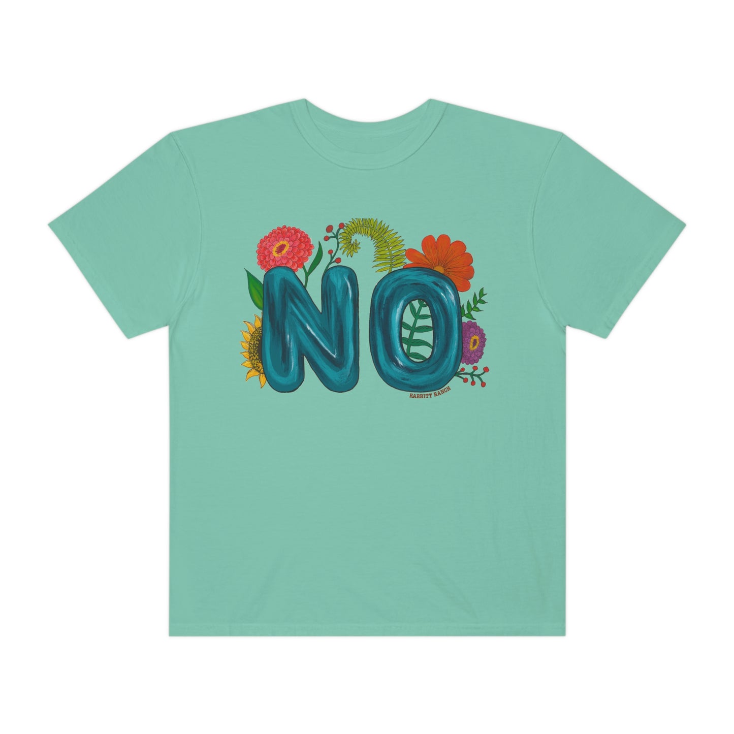 'NO" COMFORT COLORS Unisex Garment-Dyed T-shirt