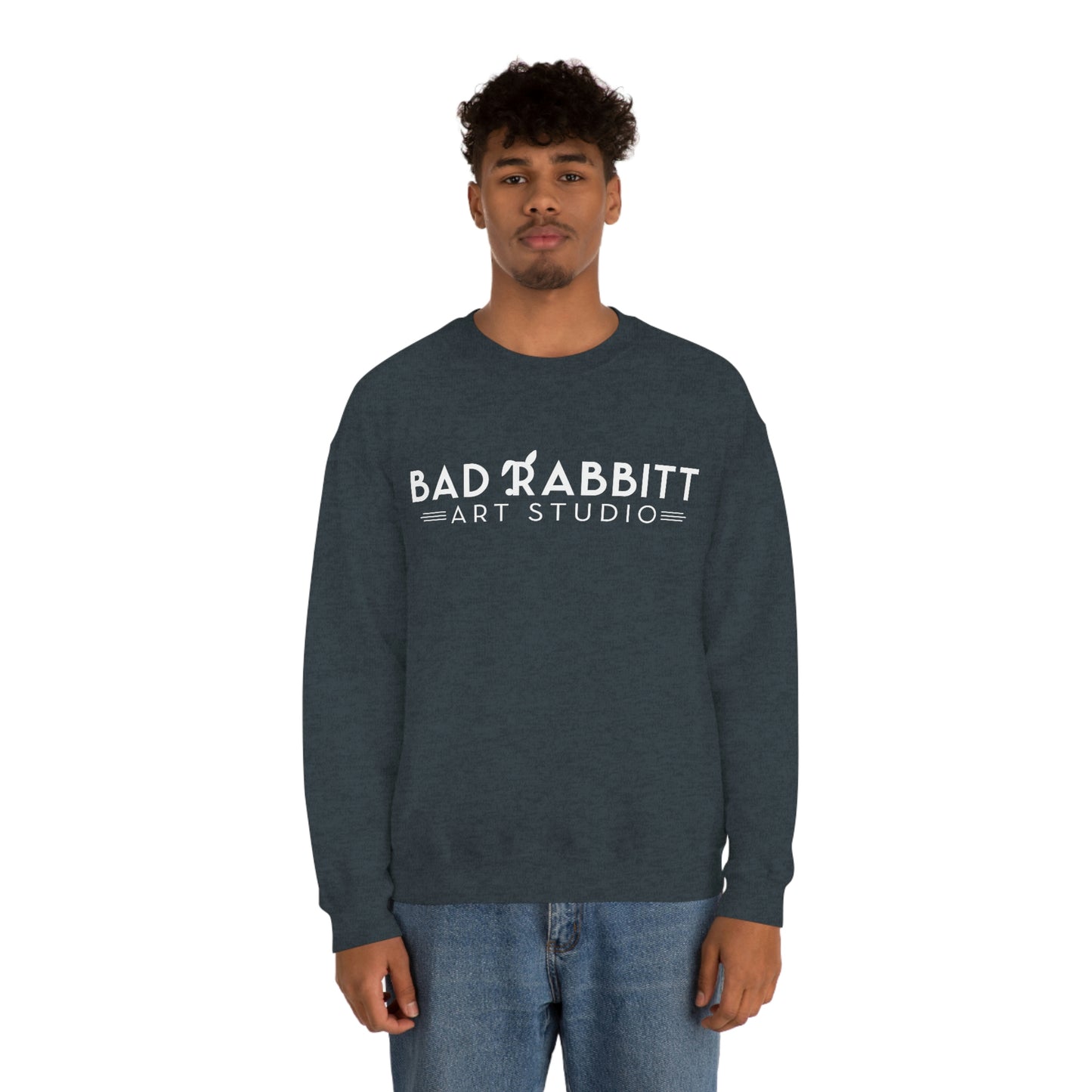 Bad Rabbitt Art Studio Unisex Heavy Blend™ Crewneck Sweatshirt