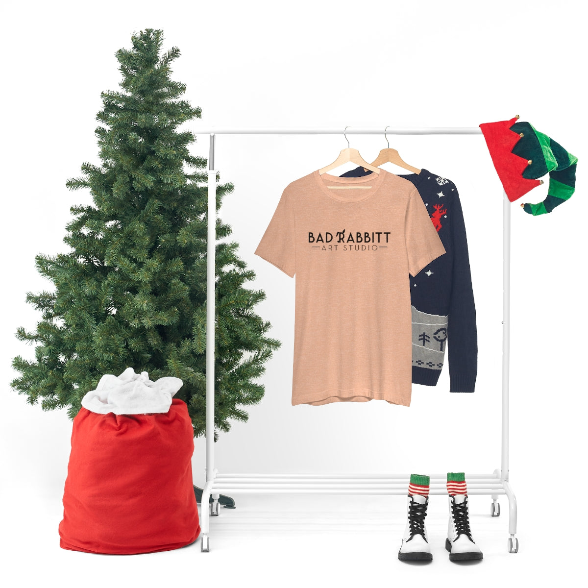 Bad Rabbitt Art Studio Unisex Jersey Short Sleeve Tee
