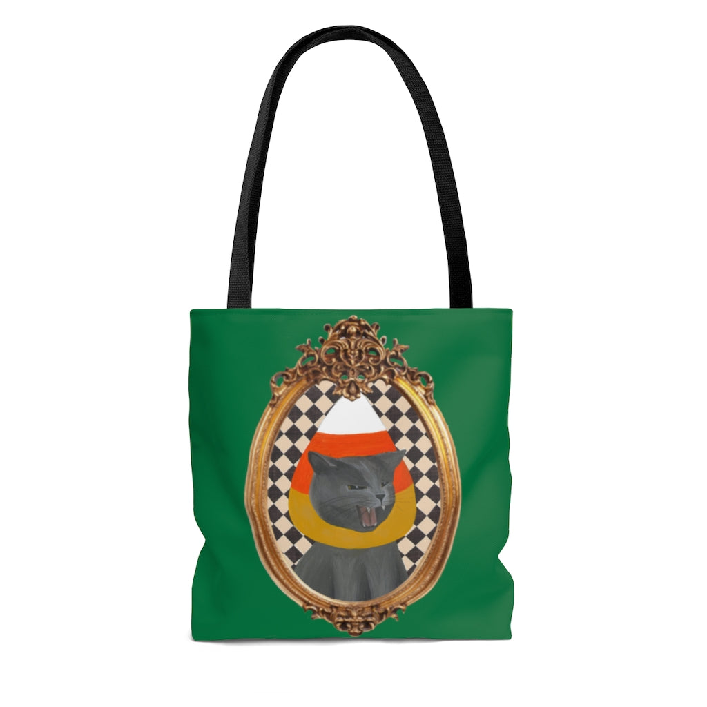 Framed Candy Corn Toni AOP Tote Bag