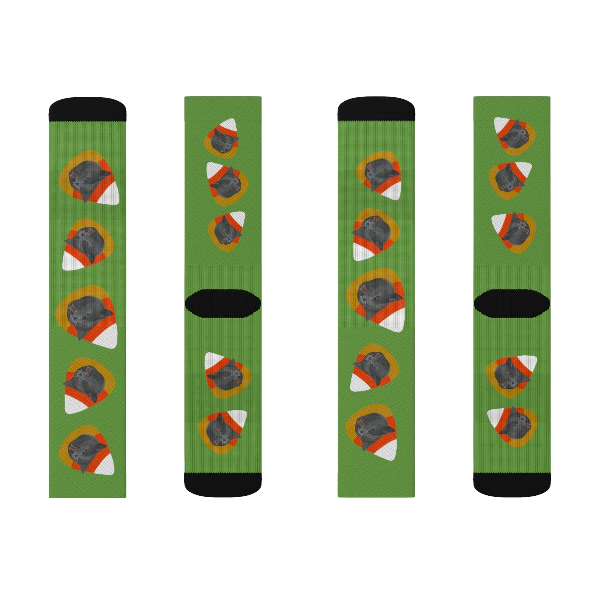 Candy Corn Toni Sublimation Socks