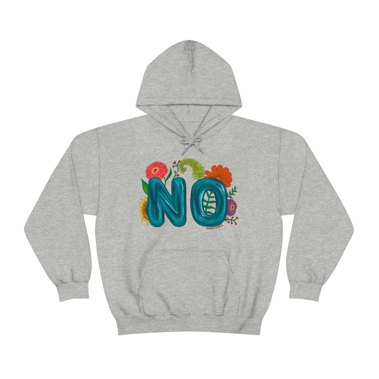 "NO" Unisex Heavy Blend™ Hooded Sweatshirt