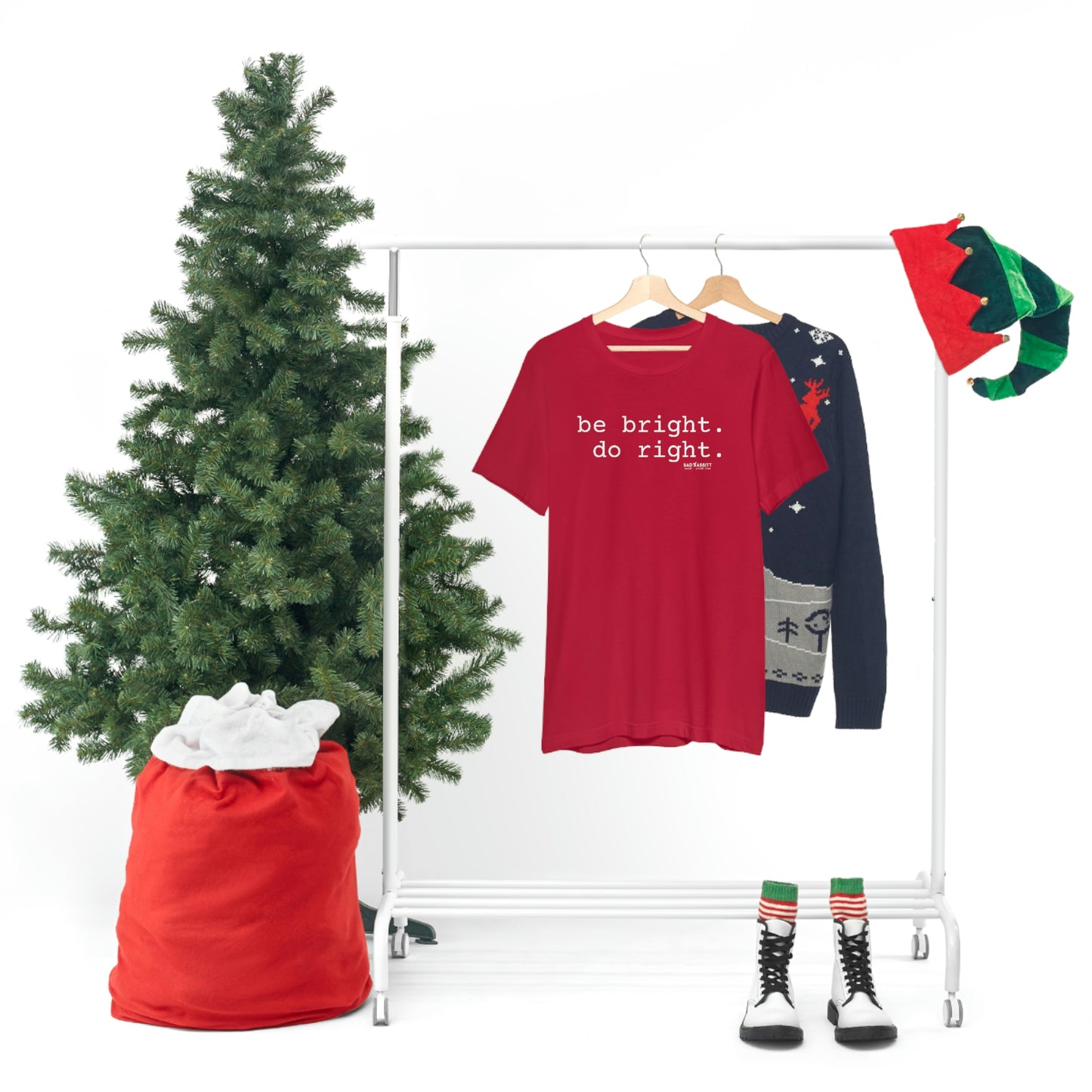 Be Bright Do Right Basic Unisex Jersey Short Sleeve Tee