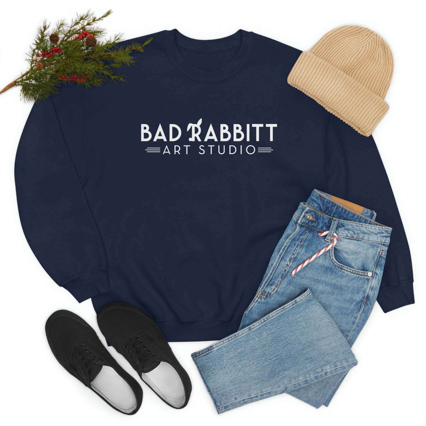 Bad Rabbitt Art Studio Unisex Heavy Blend™ Crewneck Sweatshirt