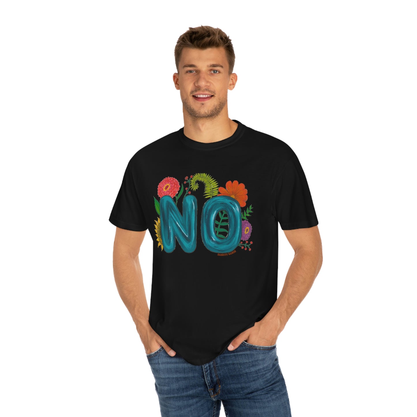 'NO" COMFORT COLORS Unisex Garment-Dyed T-shirt