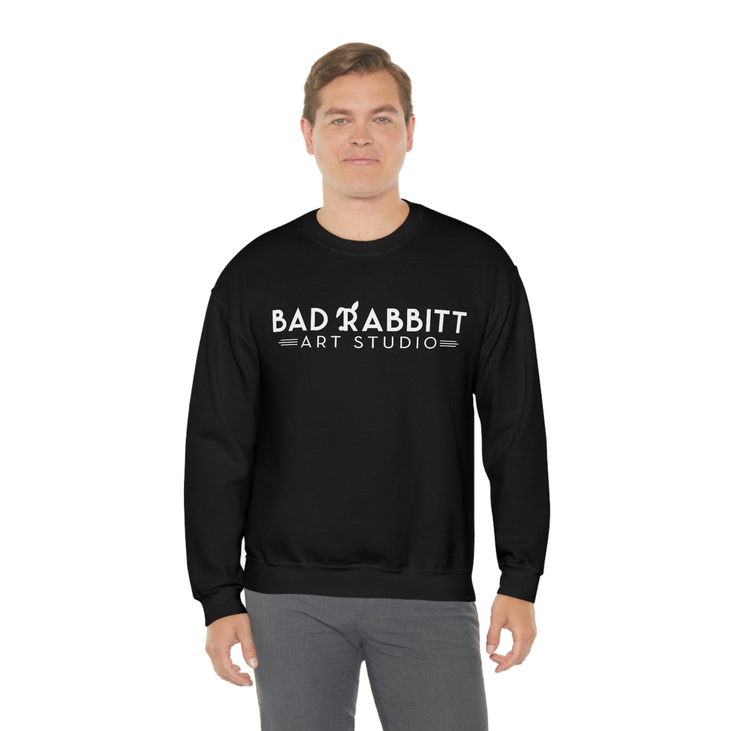 Bad Rabbitt Art Studio Unisex Heavy Blend™ Crewneck Sweatshirt
