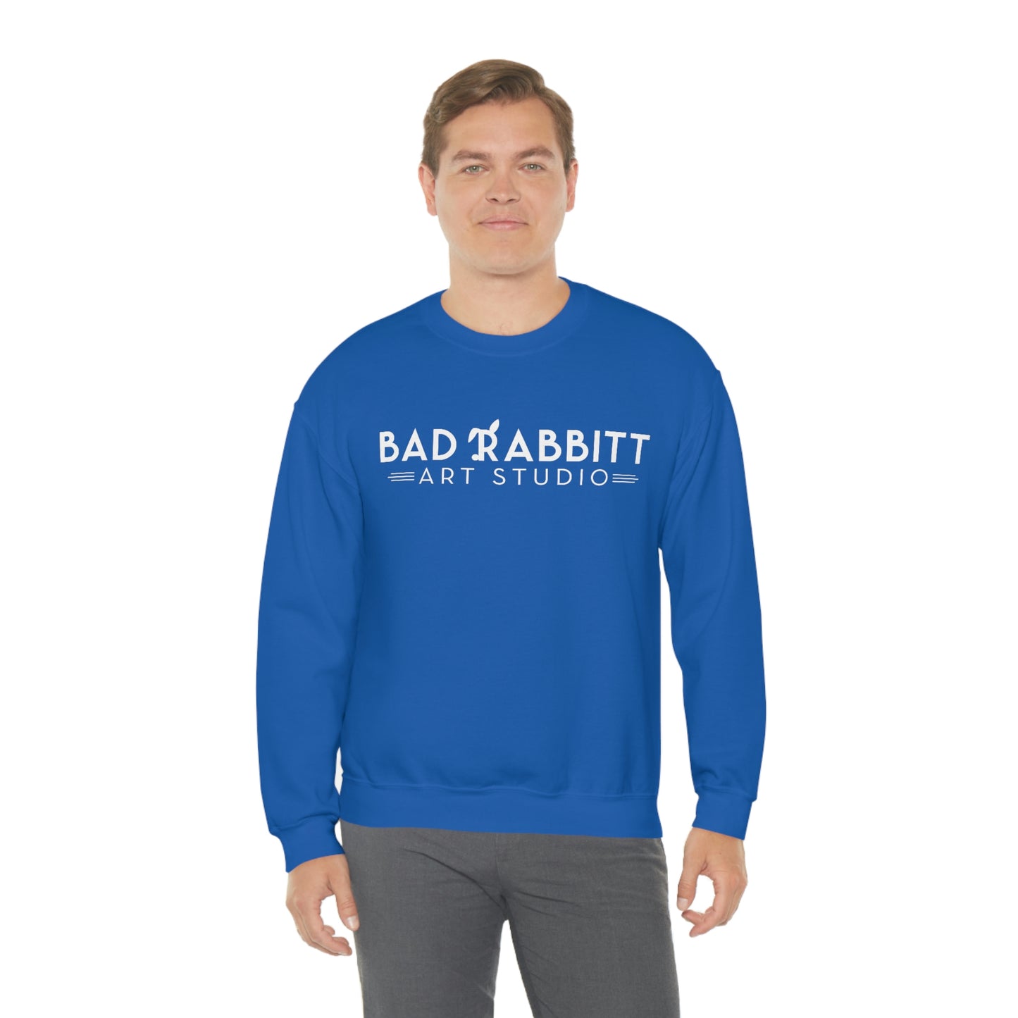 Bad Rabbitt Art Studio Unisex Heavy Blend™ Crewneck Sweatshirt