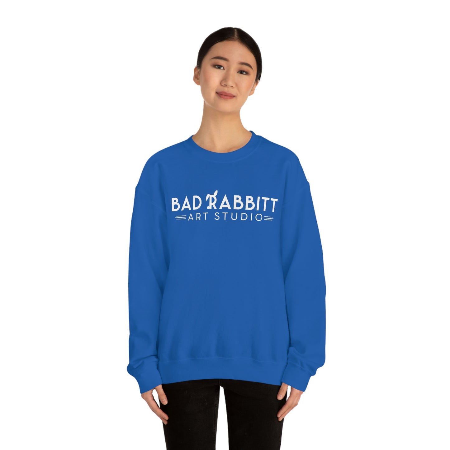 Bad Rabbitt Art Studio Unisex Heavy Blend™ Crewneck Sweatshirt