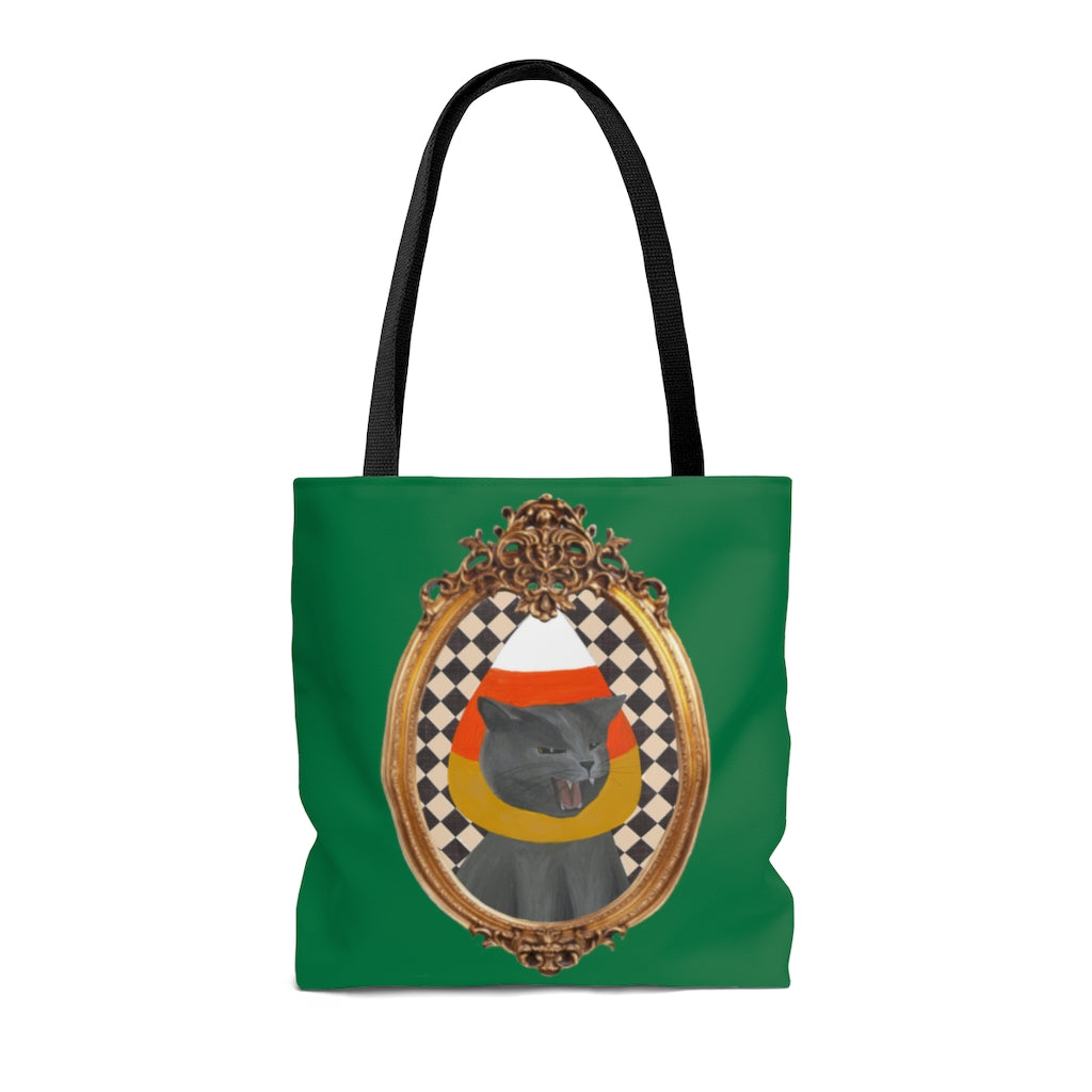 Framed Candy Corn Toni AOP Tote Bag