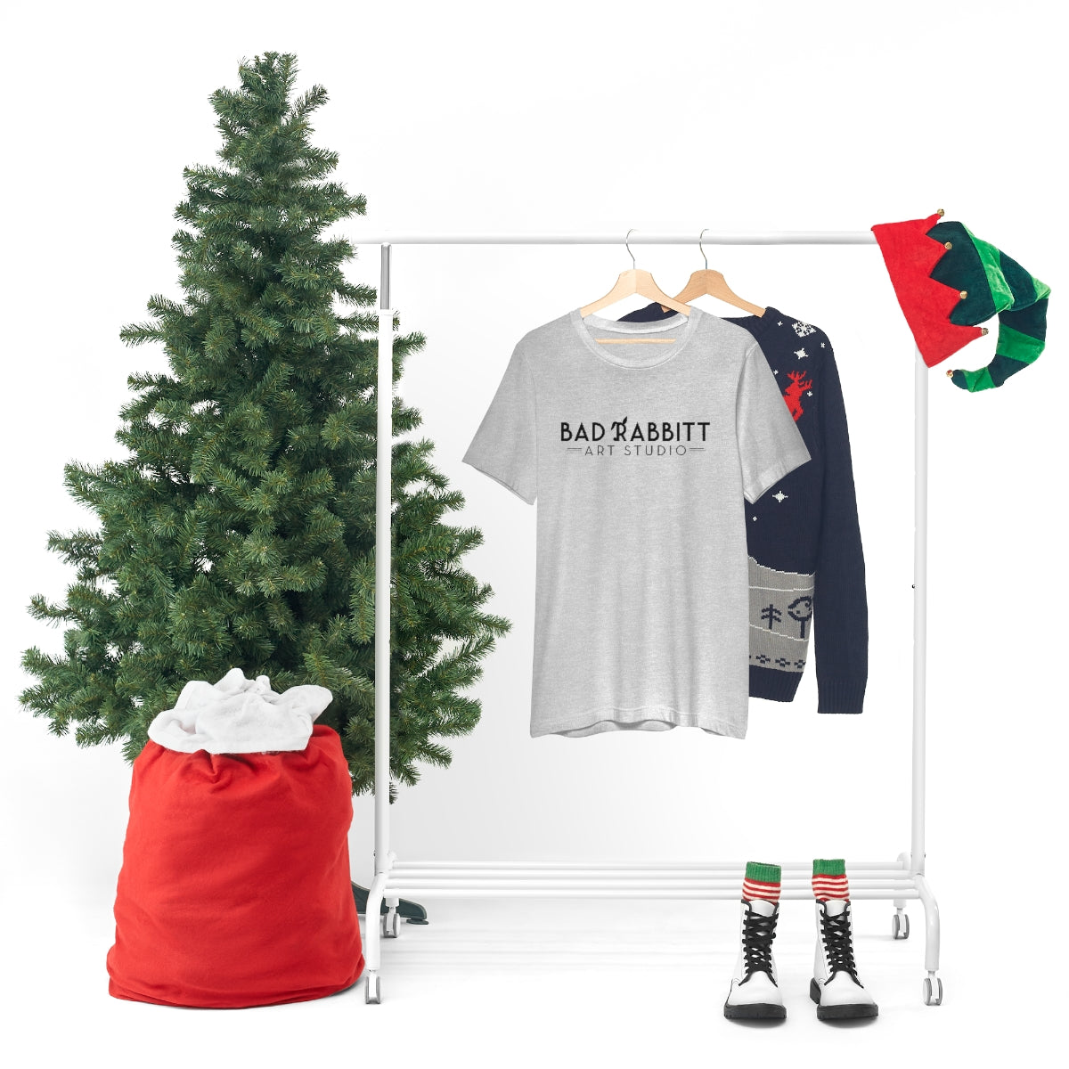 Bad Rabbitt Art Studio Unisex Jersey Short Sleeve Tee