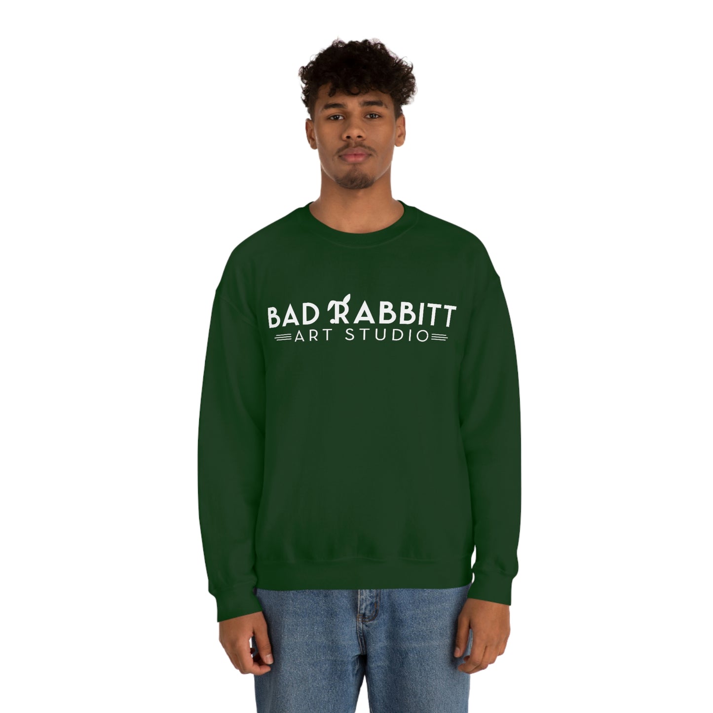 Bad Rabbitt Art Studio Unisex Heavy Blend™ Crewneck Sweatshirt