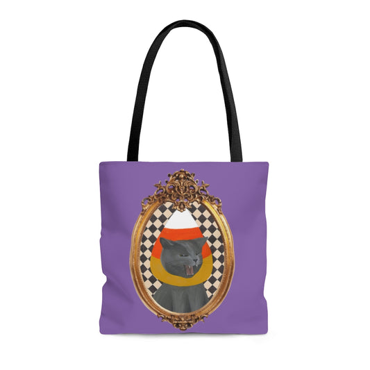 Framed Candy Corn Toni AOP Tote Bag