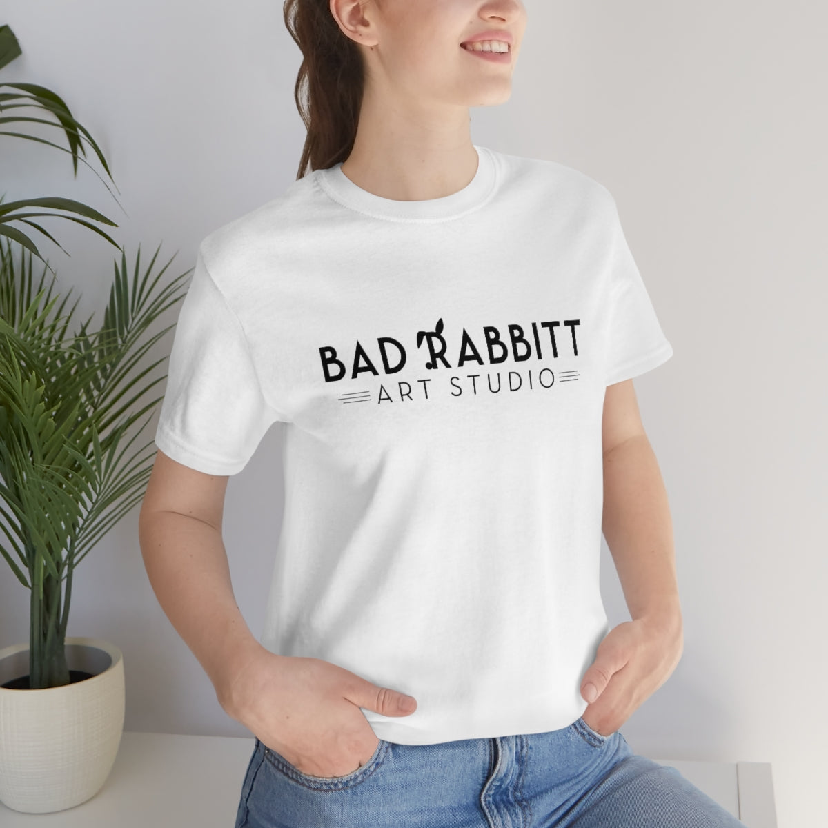 Bad Rabbitt Art Studio Unisex Jersey Short Sleeve Tee