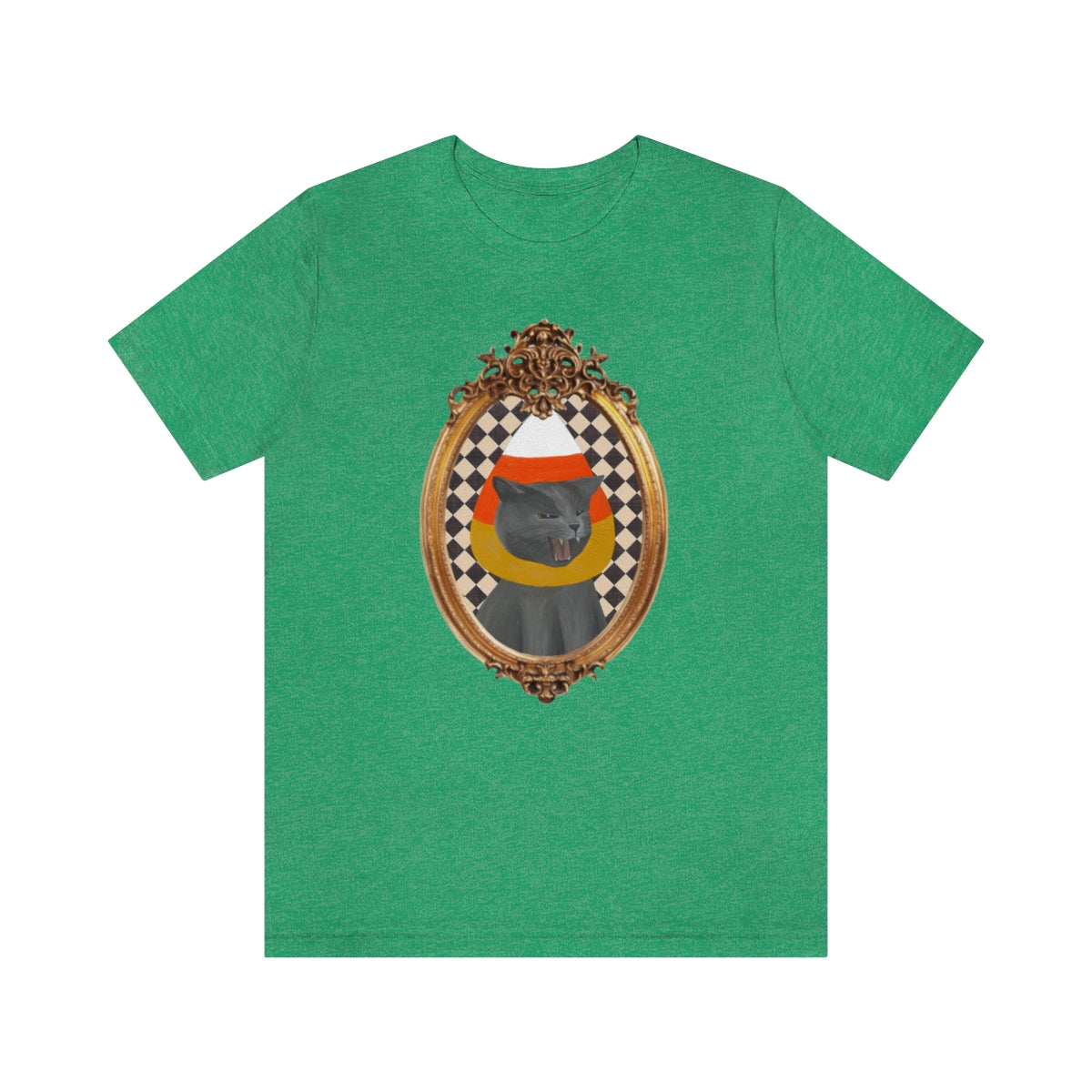Framed Candy Corn Toni Unisex Jersey Short Sleeve Tee