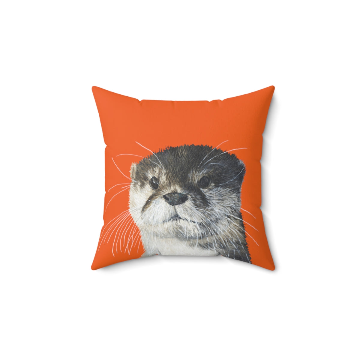 Otter Spun Polyester Square Pillow