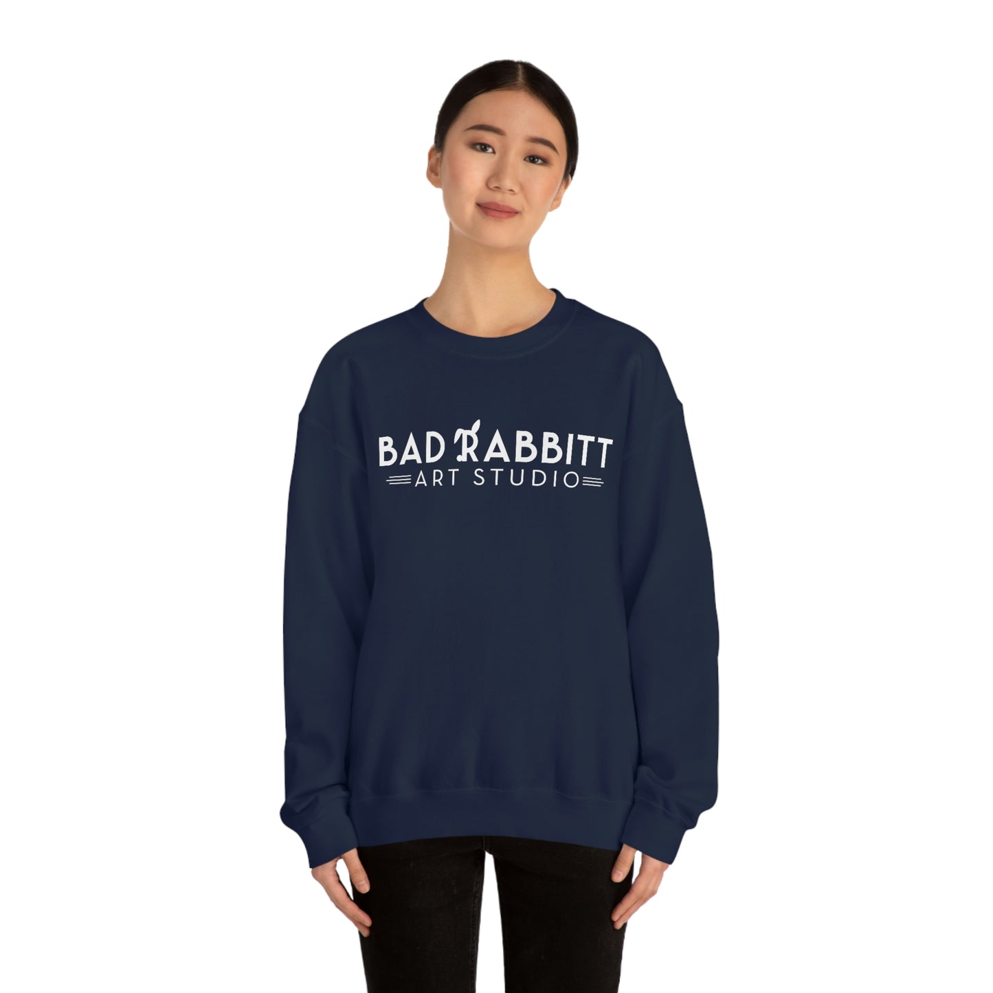 Bad Rabbitt Art Studio Unisex Heavy Blend™ Crewneck Sweatshirt