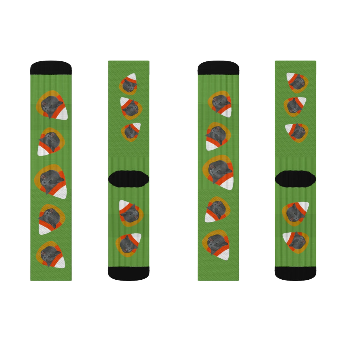 Candy Corn Toni Sublimation Socks