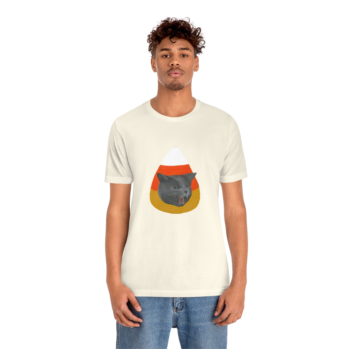 Candy Corn Toni Unisex Jersey Short Sleeve Tee