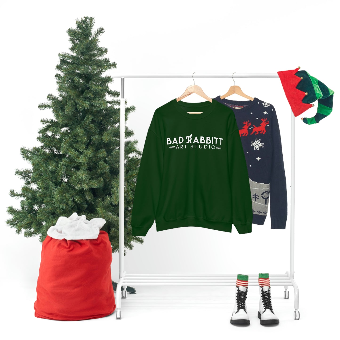 Bad Rabbitt Art Studio Unisex Heavy Blend™ Crewneck Sweatshirt