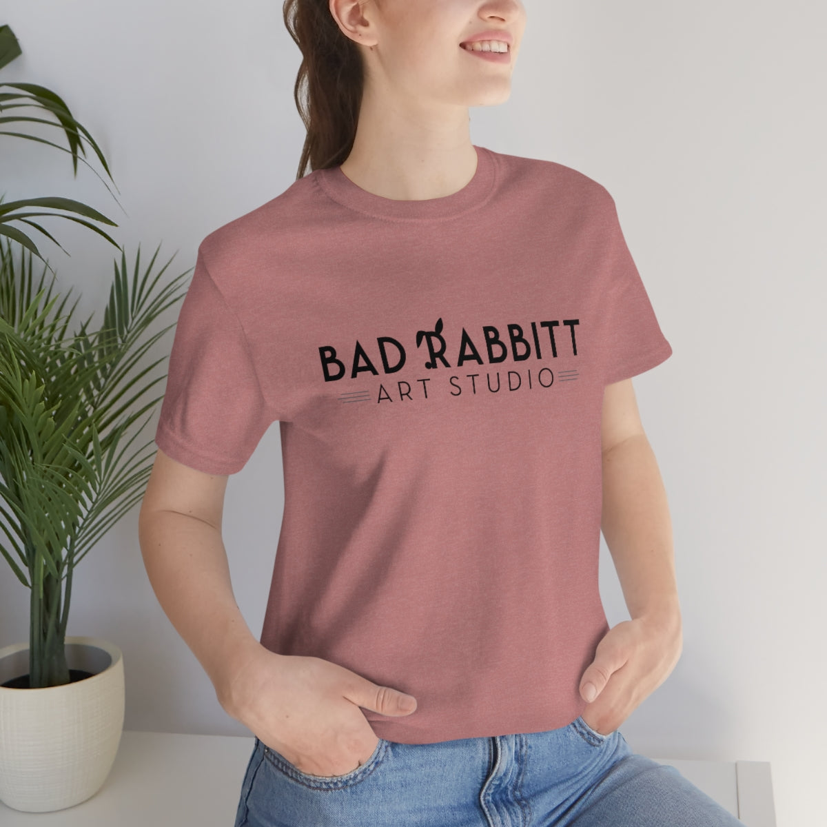Bad Rabbitt Art Studio Unisex Jersey Short Sleeve Tee