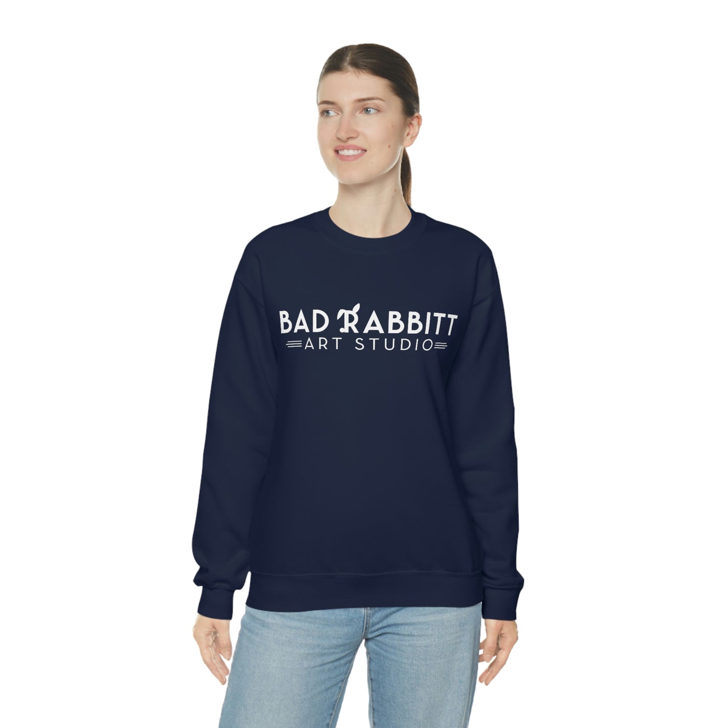 Bad Rabbitt Art Studio Unisex Heavy Blend™ Crewneck Sweatshirt