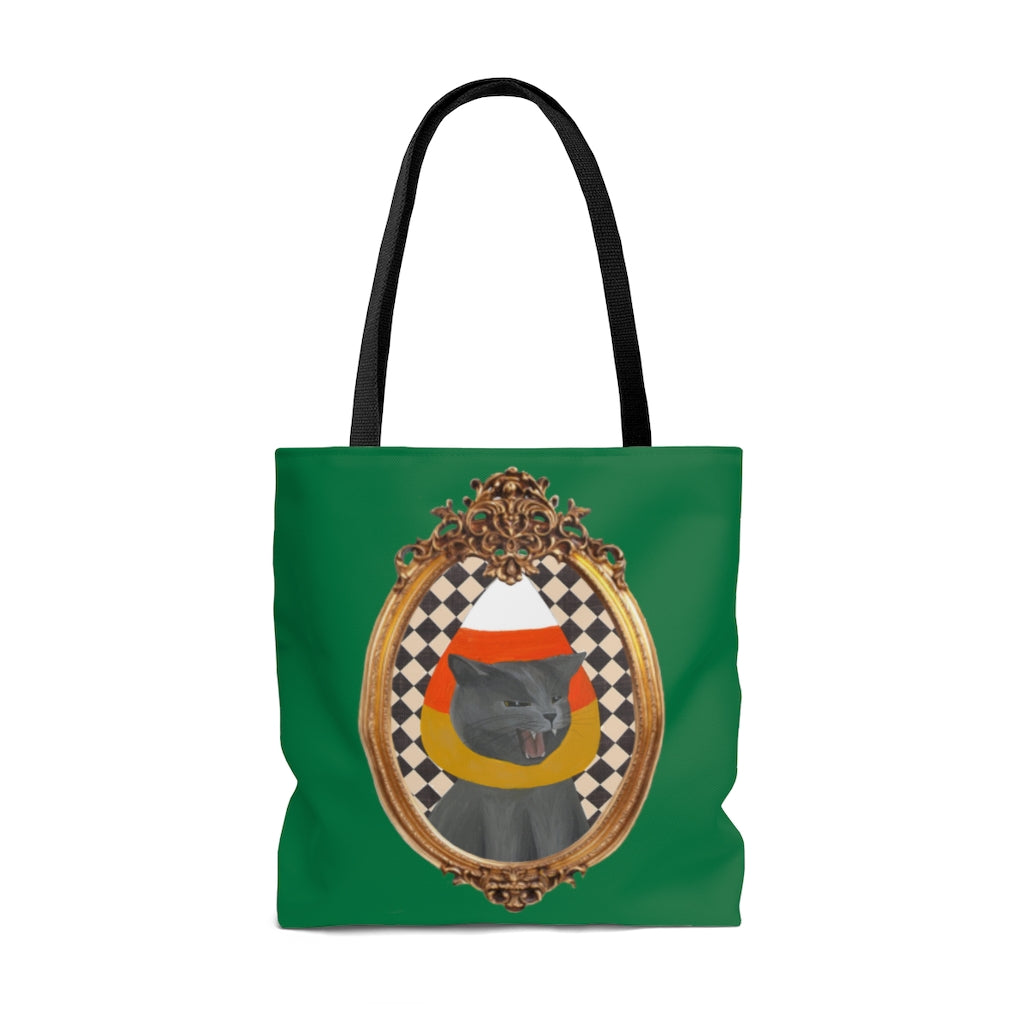 Framed Candy Corn Toni AOP Tote Bag