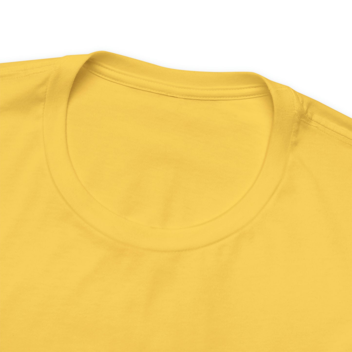be bright do right with Bad Rabbitt Art Studio logo on back - Unisex Jersey Short Sleeve Tee