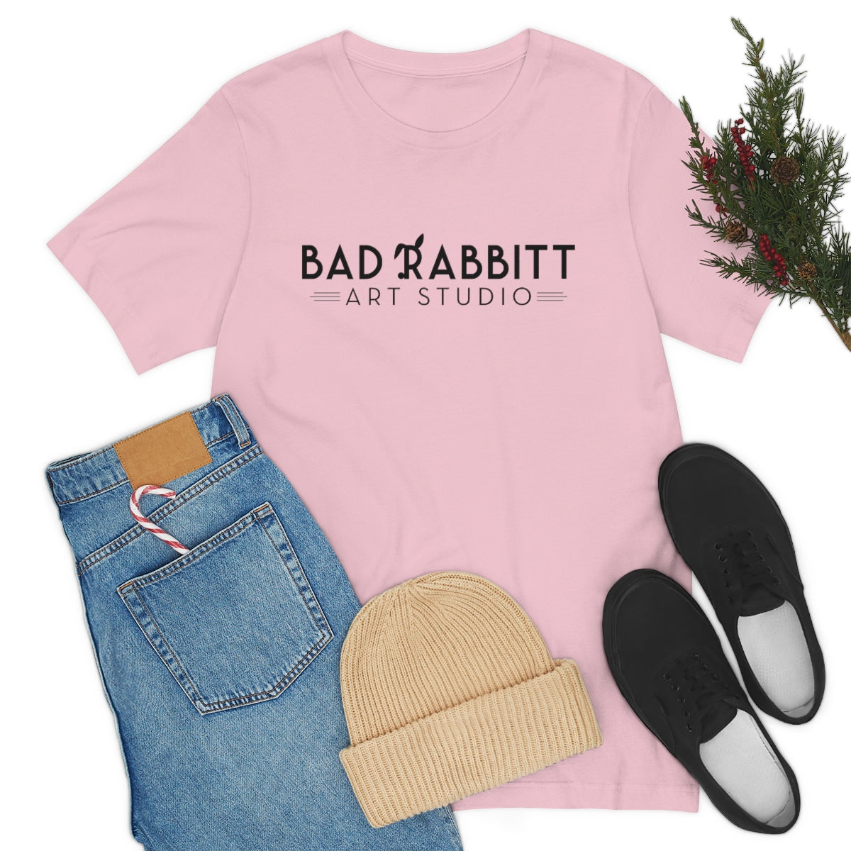 Bad Rabbitt Art Studio Unisex Jersey Short Sleeve Tee