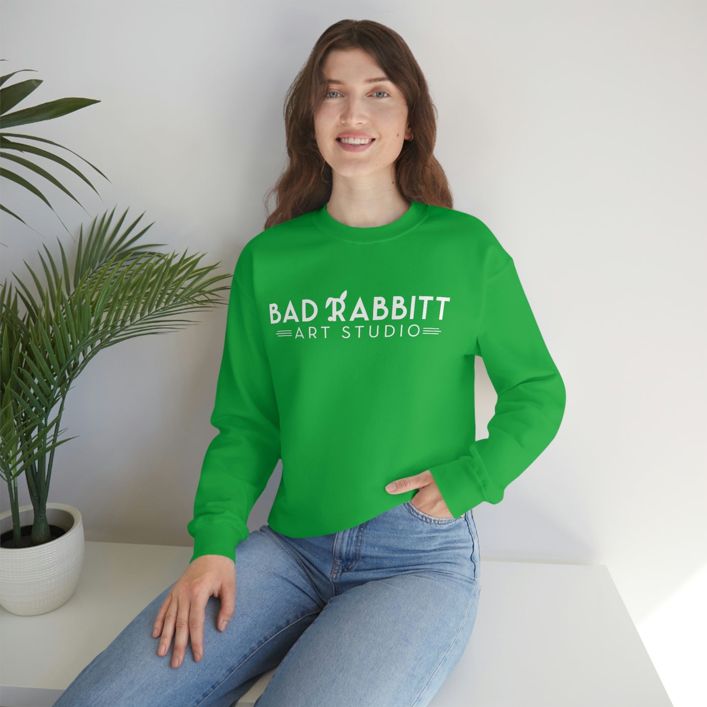 Bad Rabbitt Art Studio Unisex Heavy Blend™ Crewneck Sweatshirt