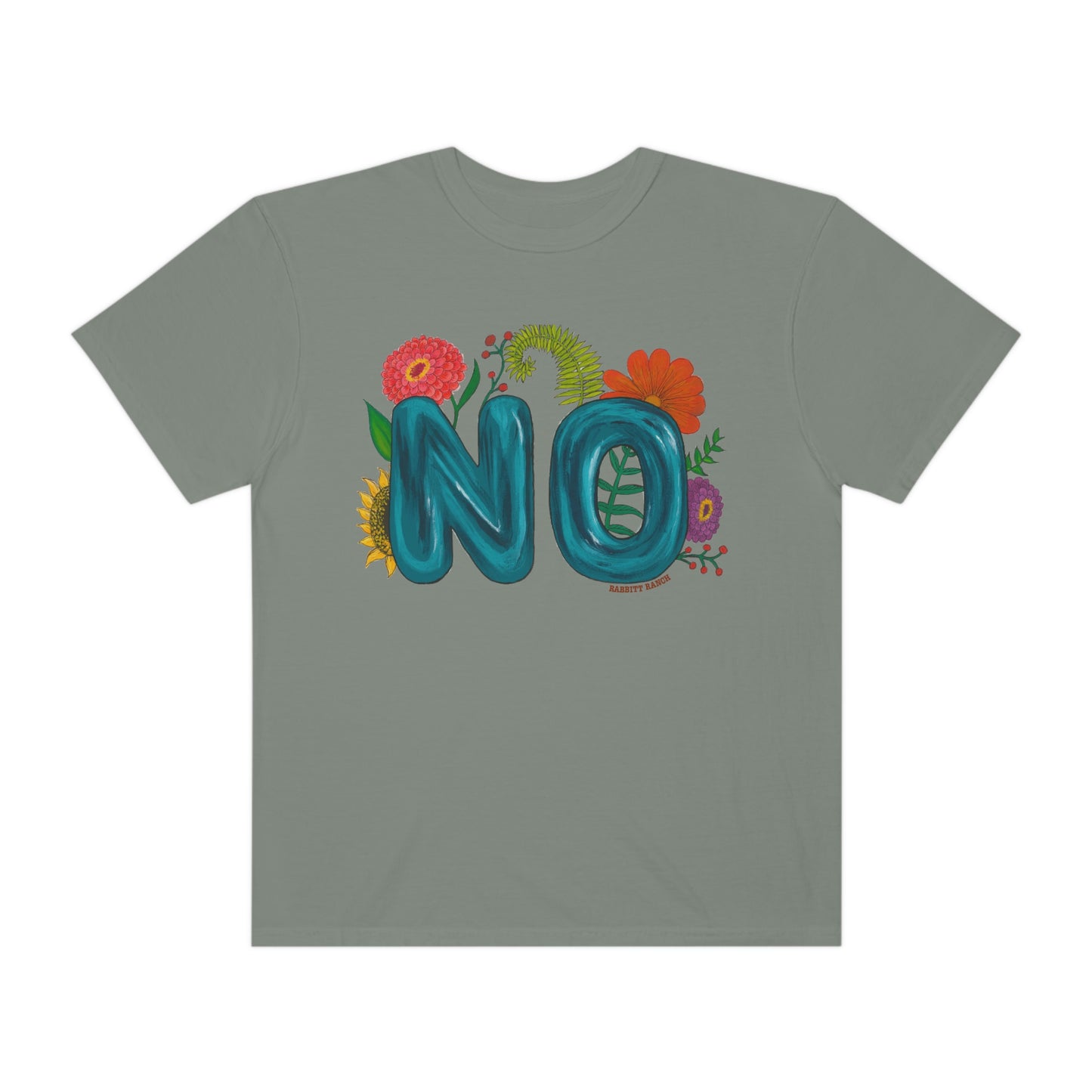 'NO" COMFORT COLORS Unisex Garment-Dyed T-shirt