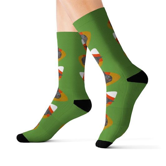 Candy Corn Toni Sublimation Socks