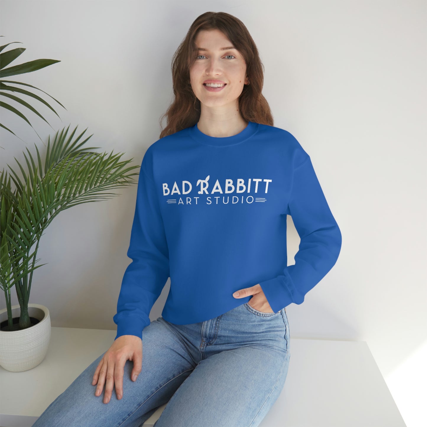 Bad Rabbitt Art Studio Unisex Heavy Blend™ Crewneck Sweatshirt