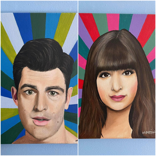 Schmidt and Cece 8.5x11” Print Set - FREE SHIPPING IN US