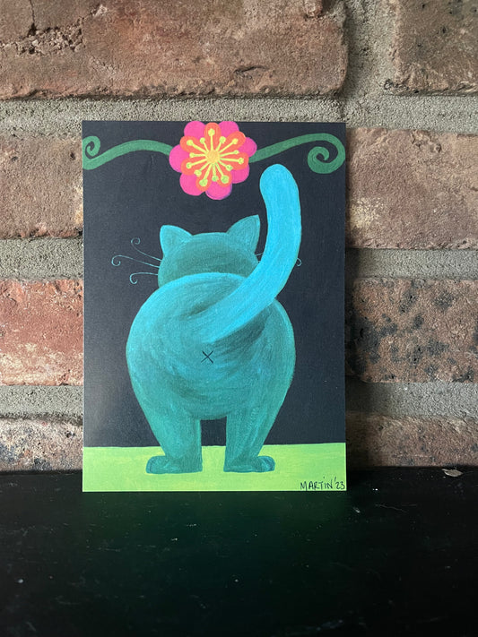 Cat Butt Print- 5x7” - FREE SHIPPING IN U.S.