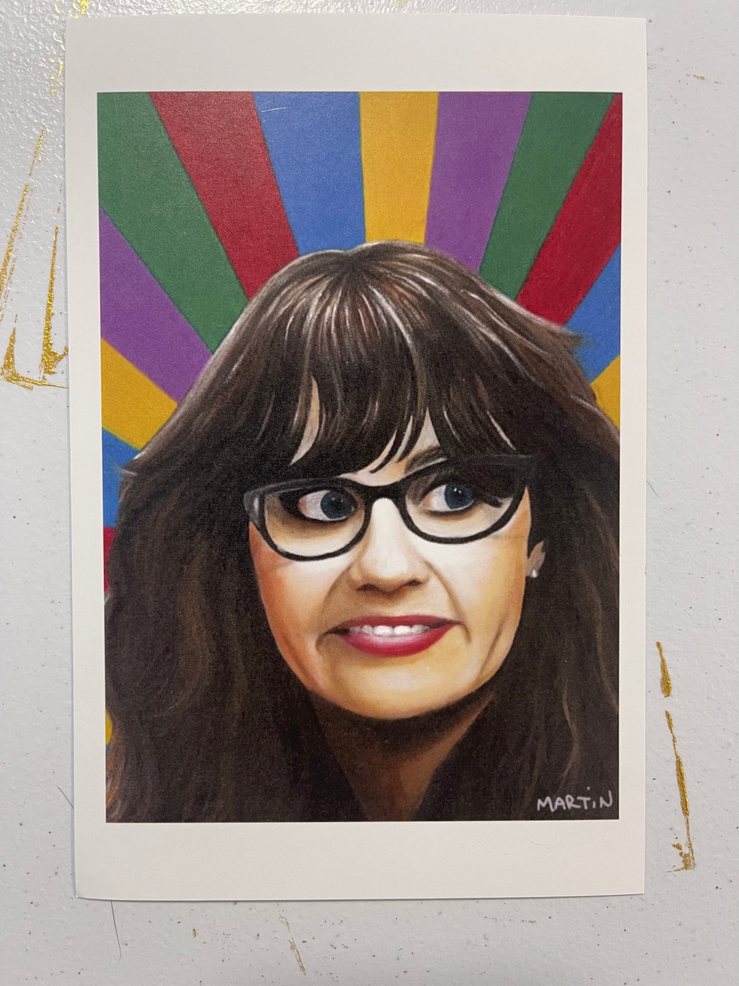Jess mini print (5X7) Free shipping in US!