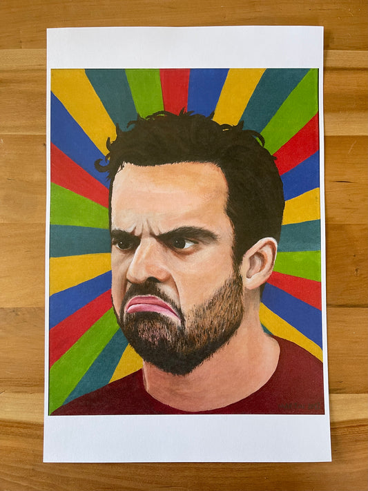 Nick Miller 11x14” print - FREE SHIPPING