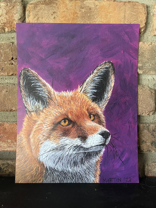 Fern the Fox Print - FREE SHIPPING IN THE US