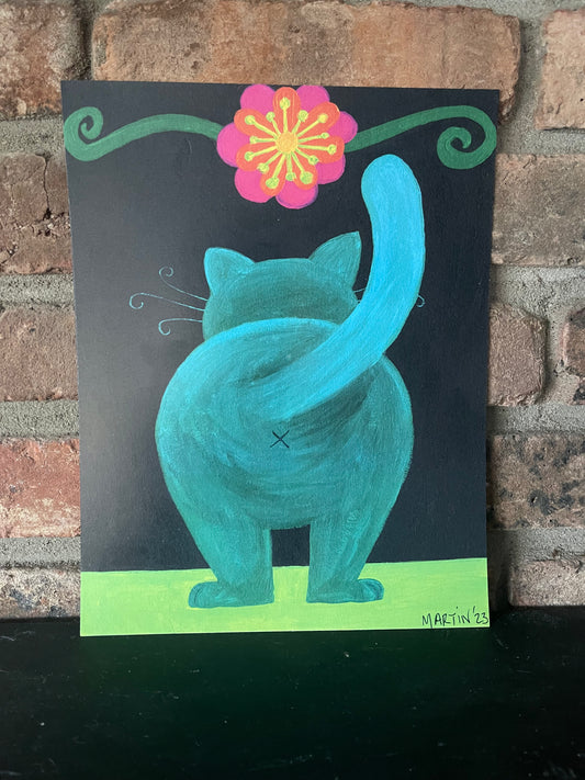 Cat Butt Print - 8.5x11” - FREE SHIPPING IN US