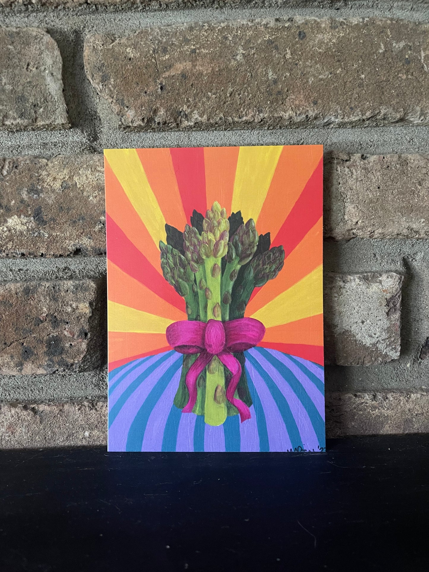 The Age of Asparagus 5x7” Print - FREE SHIPPING IN US